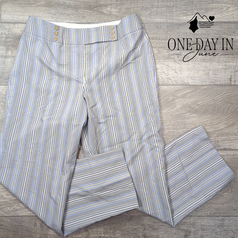 Loft Straight Leg Crop Pants Size 6